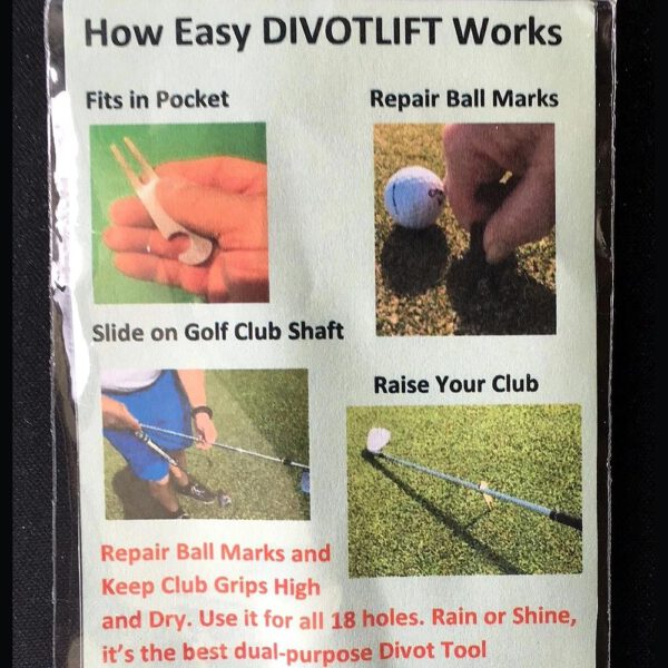 DivotLift Divot Repair Tool Club Lift