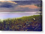 Fall Approaching Au Train Island Canvas Print