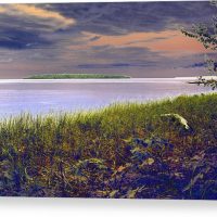 Fall Approaching Au Train Island Canvas Print