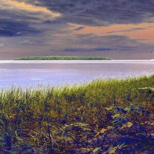 Fall Approaching Au Train Island Art