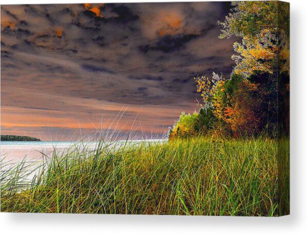 Fall On Lake Superior Canvas Print