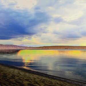 Lake Superior Sunset Art