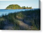 Little Presque Isle Island Canvas Print