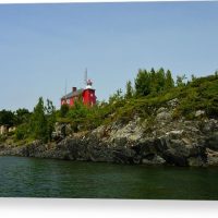 Marquette Michigan Lighthouse Canvas Print