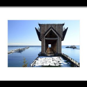 Marquette Ore Dock Cathedral Print