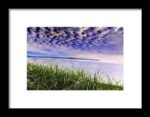 Rolling Blue Sky Over Lake Superior Print