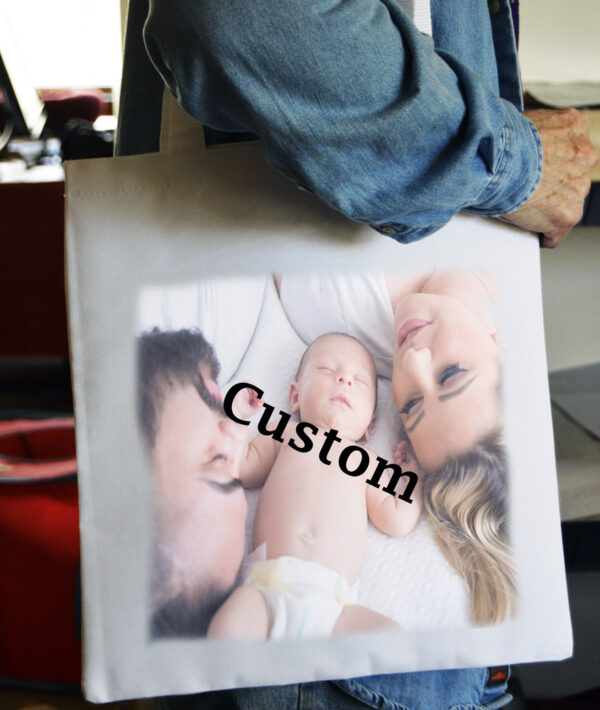Custom Photo Tote Bag