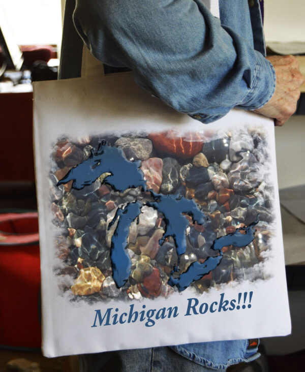 Tote Bag Great Lakes Rocks