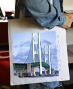 Tote Bag Mackinac Bridge