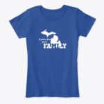 If You're From Michigan You're Family Ladies Tee - Image 6