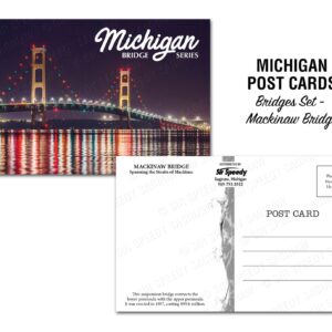 Mackinac Bridge Postcard