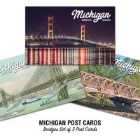 Michigan Bridges Postcards