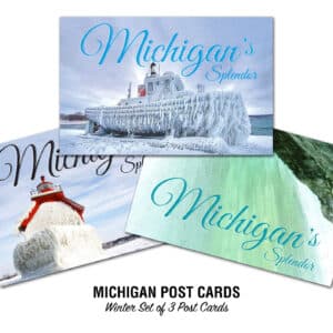 Michigan Winter and Ice Postcards