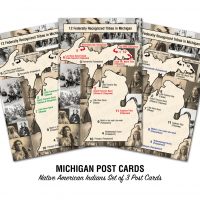 Native American Indian Tribes Postcards