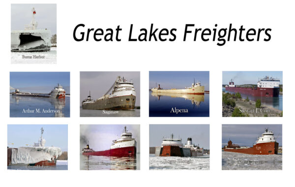 Great Lakes Freighters Magnets