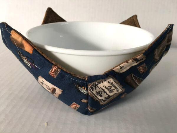 At The Lake Microwave Bowl Holder Cozy