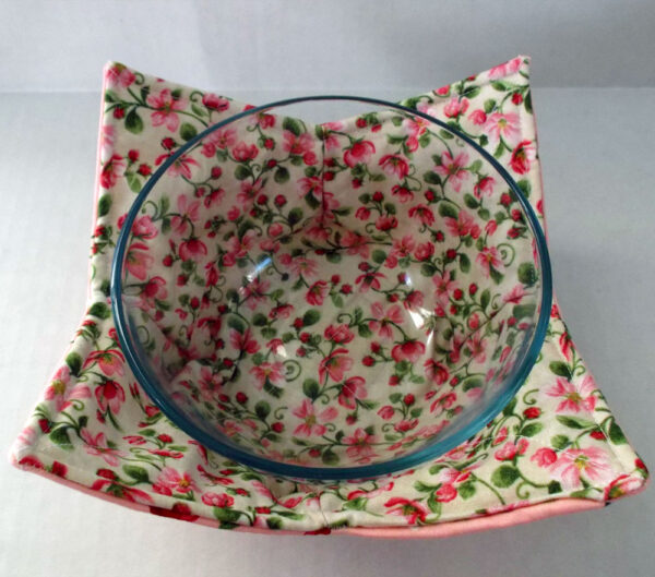 Cherry Blossoms Microwave Bowl Holder Cozy Hot Pad