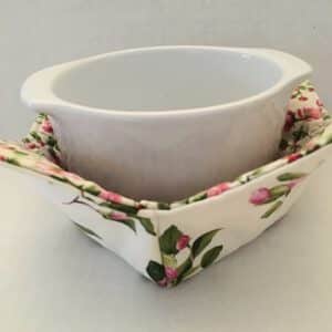 Pink Apple Blossoms Bowl Holder Cozy