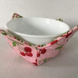 Cherry Blossoms Microwave Bowl Holder Cozy