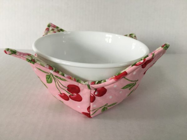 Cherry Blossoms Microwave Bowl Holder Cozy