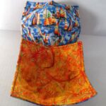 Reversible Sailboats Microwave Bowl Cozy