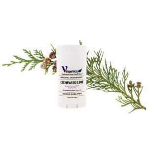 Cedarwood Lime Natural Deodorant Magnesium Rich, Aluminum & Baking Soda Free