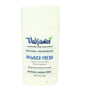 Powder Fresh Natural Deodorant - Magnesium Rich, Aluminum & Baking Soda Free