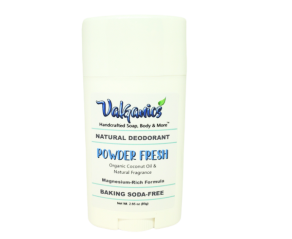 Powder Fresh Natural Deodorant - Magnesium Rich, Aluminum & Baking Soda Free