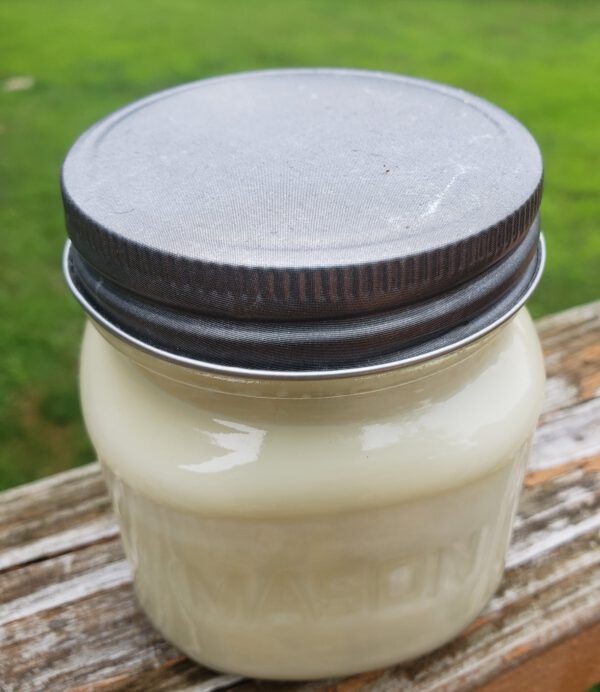 Pure Soy Candles 8 oz Mason Jar by Tindalls Tavern Hand Crafted Goods
