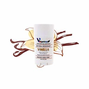 Vanilla Natural Deodorant Magnesium Rich, Aluminum & Baking Soda Free