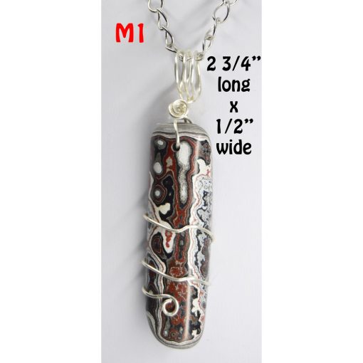 Fordite Necklace on Chain