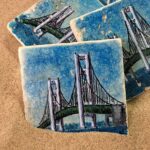 Mackinac Bridge Coaster Set