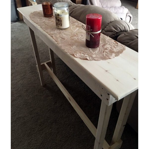 White Pine Console Table