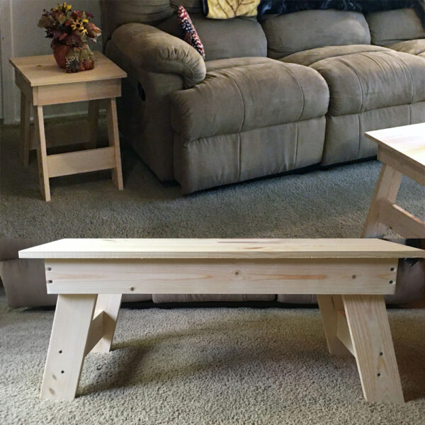 White Pine Coffee Table and End Tables