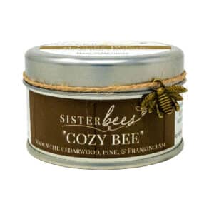 Cozy Bee Candle Cedarwood, Pine, Frankincense