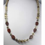 Jasper Petoskey Stone Necklace