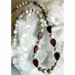 Jasper Petoskey Stone Necklace