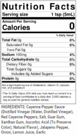 Red Hot Griff Ingredients