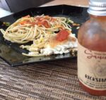 Kickstand Hot Sauce on fish