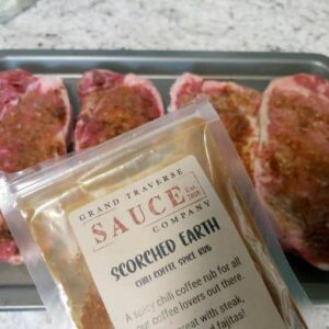 Scorched Earth Rub meat