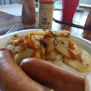 The Siren Hot Sauce Potatoes