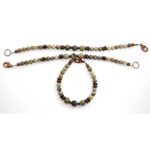 Petoskey Stone Copper Bracelet