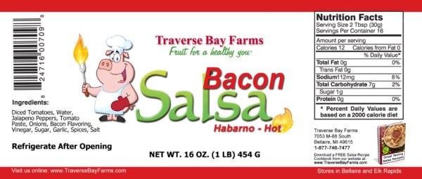 Bacon Salsa Ingredients