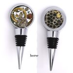 Michigan Steampunk Bottle Stopper - Unique Vintage Two Sided - Image 7
