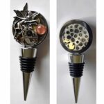 Michigan Steampunk Bottle Stopper - Unique Vintage Two Sided - Image 6