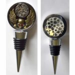 Michigan Steampunk Bottle Stopper - Unique Vintage Two Sided - Image 3