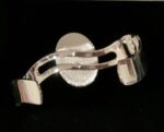 Petoskey Stone Zig Zag Cuff Bracelet - Oval 25mm x 18mm - Image 3