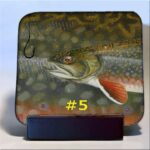 Michigan Fish Coaster #5