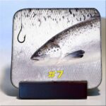 Michigan Fish Coaster #7