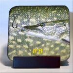 Michigan Fish Coaster #8